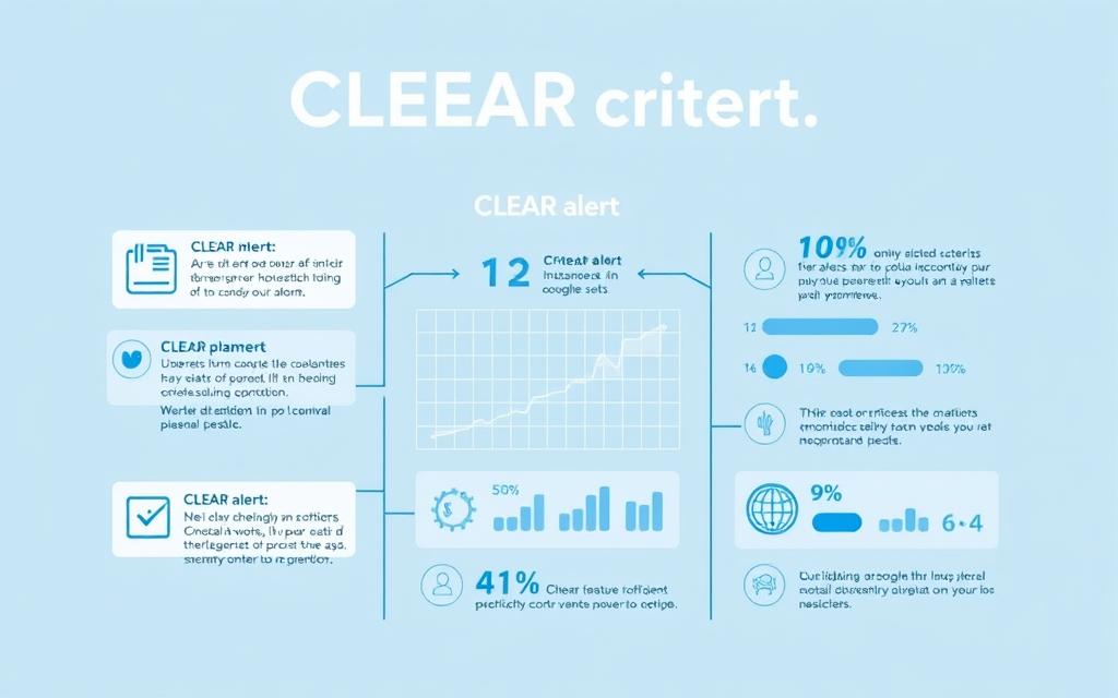 A Detailed, Data-Driven Infographic Displaying The Criteria For A Clear Alert, Showcased Against A Clean, Minimalist Backdrop. Crisp, High-Contrast Lines And Shapes In Shades Of Blue And Gray Convey A Sense Of Organization And Professionalism. The Foreground Features Distinct Icons And Text Boxes Outlining The Key Clear Alert Parameters, While The Middle Ground Incorporates Subtle Grid Patterns And Data Visualizations To Provide Context. The Background Maintains A Cool, Subtle Tone, Allowing The Core Information To Take Center Stage. Balanced Lighting Casts An Even Glow Across The Composition, Creating A Sleek, Modern Aesthetic Suitable For An Informative, Educational Illustration.