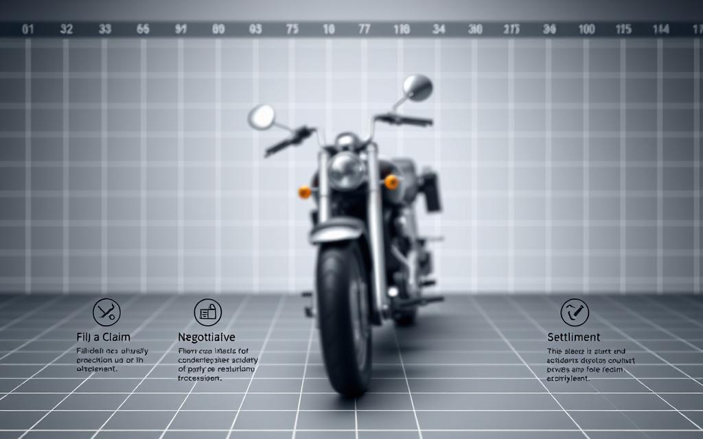 Motorcycle Accident Legal Process Diagram